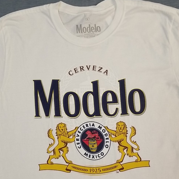 Large men's Modelo Cerveza T-shirt - Picture 3 of 4
